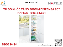 Tủ Đồ Khô 6 tầng 300mm Dispensa 90º Hafele 546.54.631